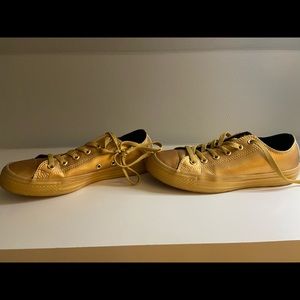 Gold Converse